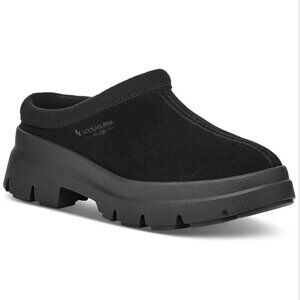 UGG Koolaburra Black Suede Clogs | Size 10
